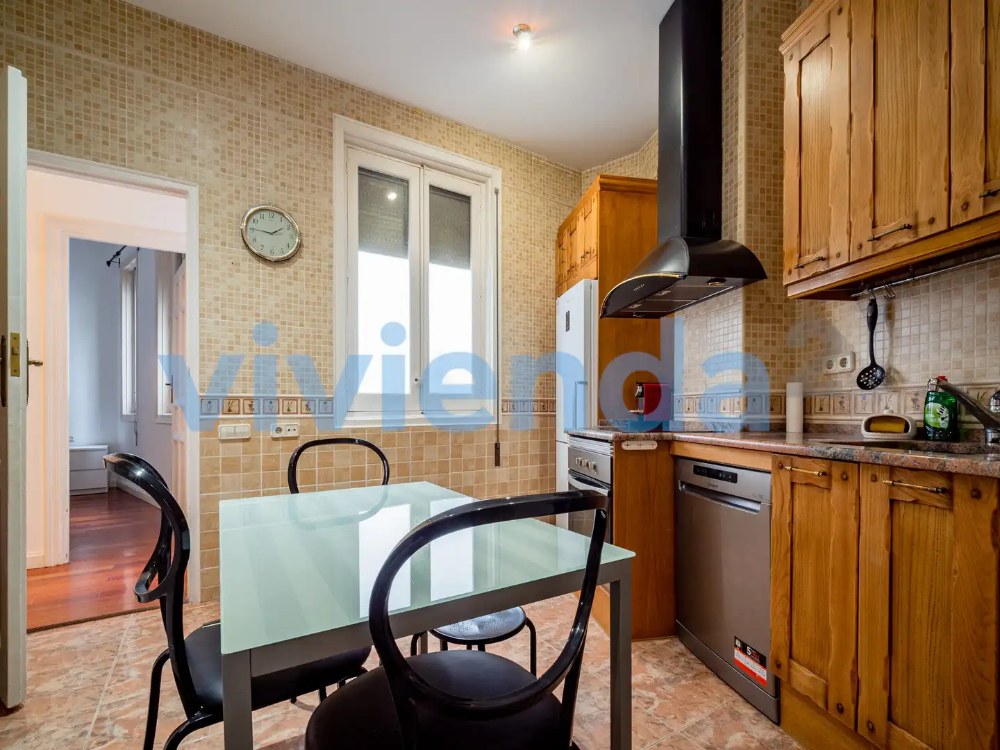 Cocina de Piso de alquiler en Madrid con Aire acondicionado y Calefacción