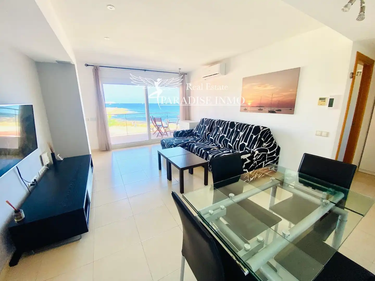 Sala de estar de Piso en venta en Sant Josep de sa Talaia con Aire acondicionado, Calefacción y Terraza