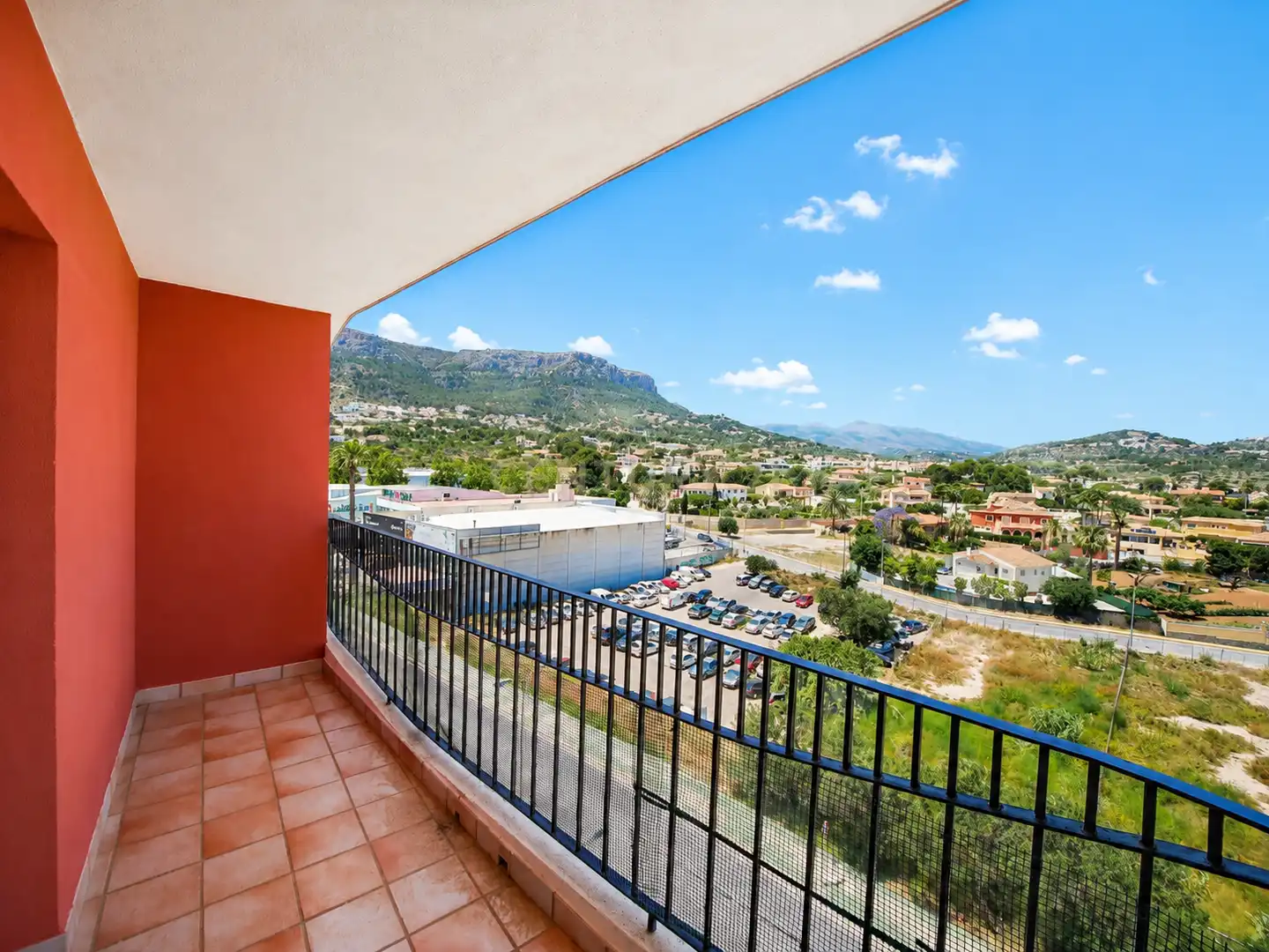 Exterior view of Apartments for rent in Calpe / Calp  with Air Conditioner, Oven and Microwave