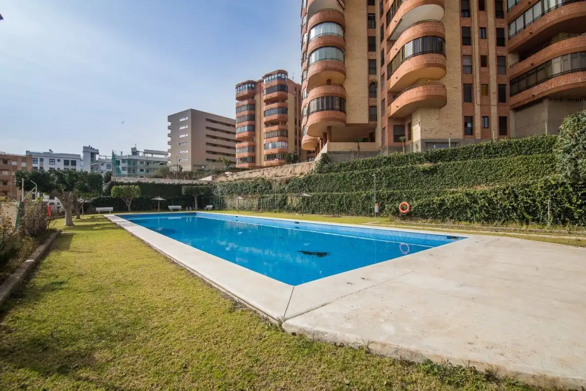 Swimming pool of Flat for rent in Elche / Elx  with Air Conditioner, Heating and Parquet flooring