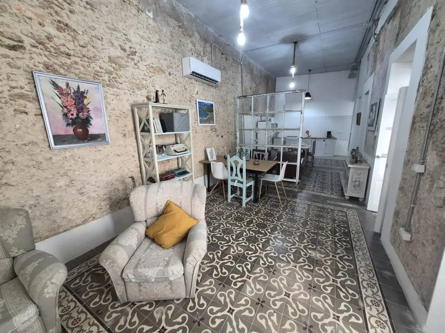 Living room of Flat for rent in San Fernando  with Air Conditioner and Furnished