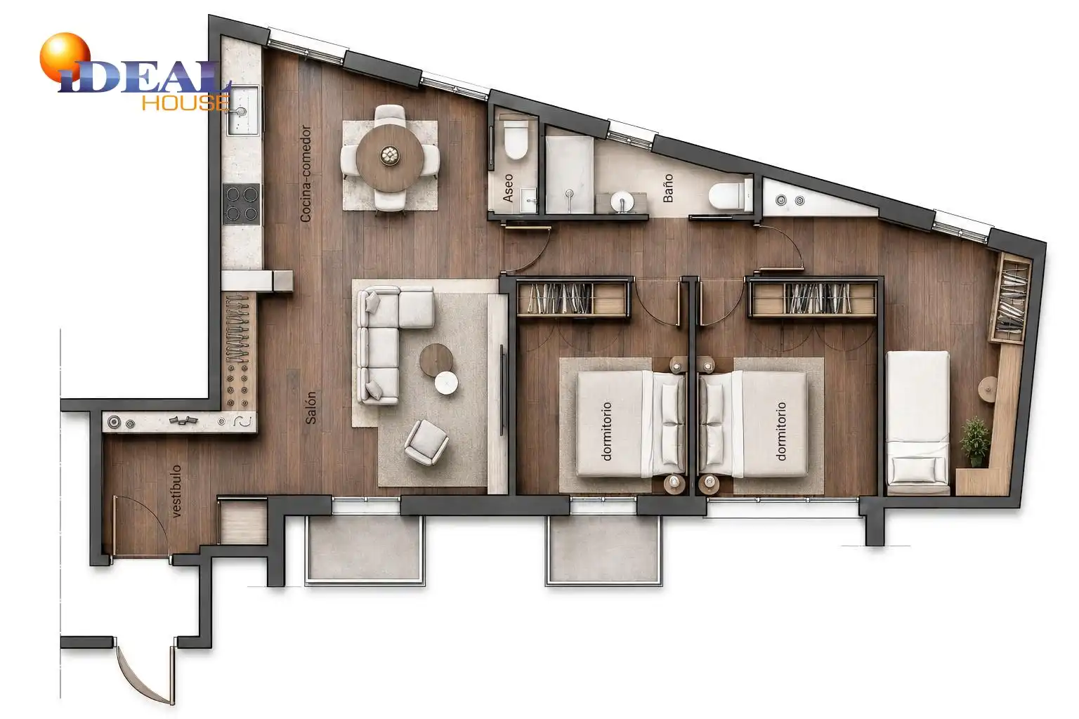 Apartament amb terrassa en venda a 28 Calle Acera de San Ildefonso #28 3B, imagen 26