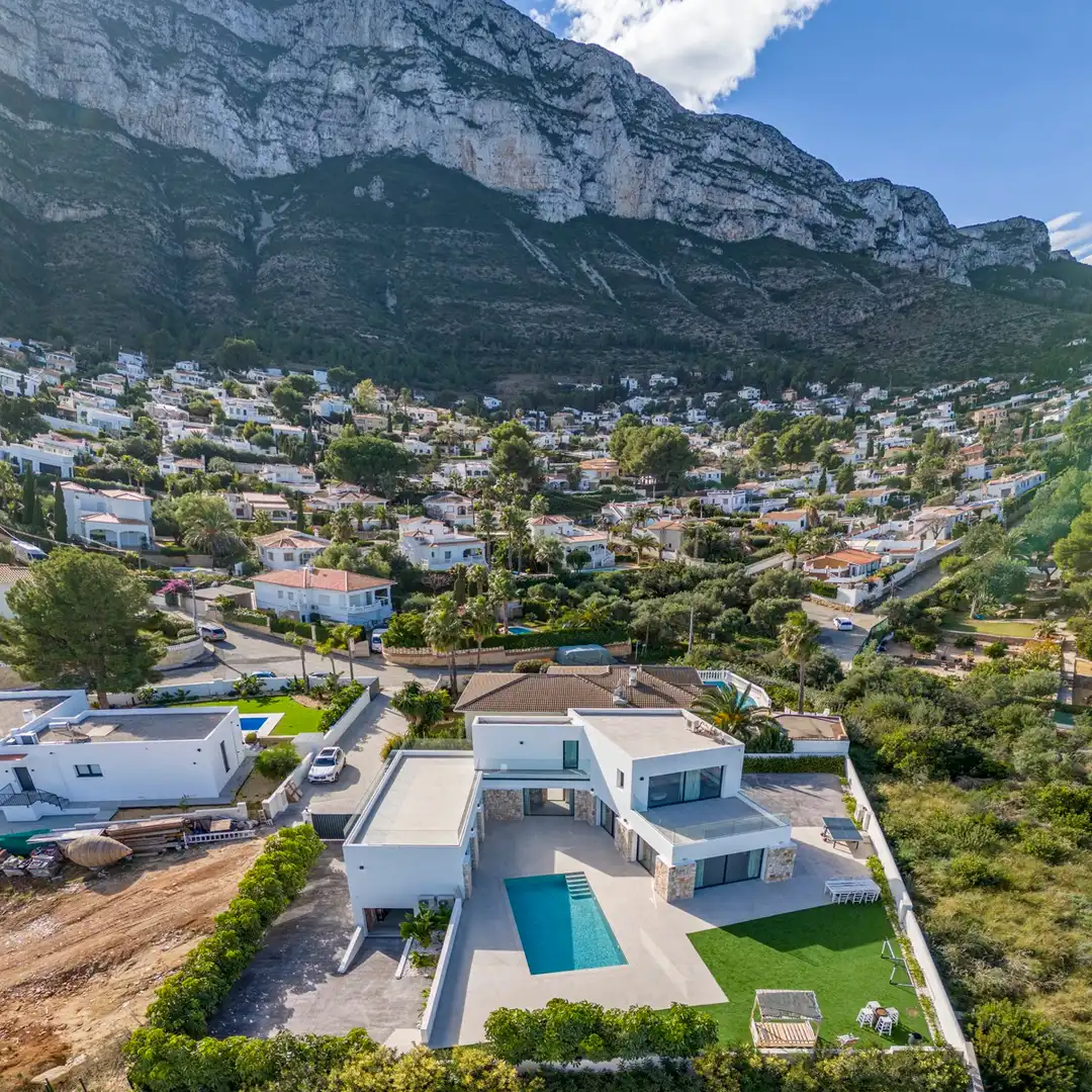 Exterior view of Houses for sale in Dénia  with Air Conditioner, Heating and Private garden