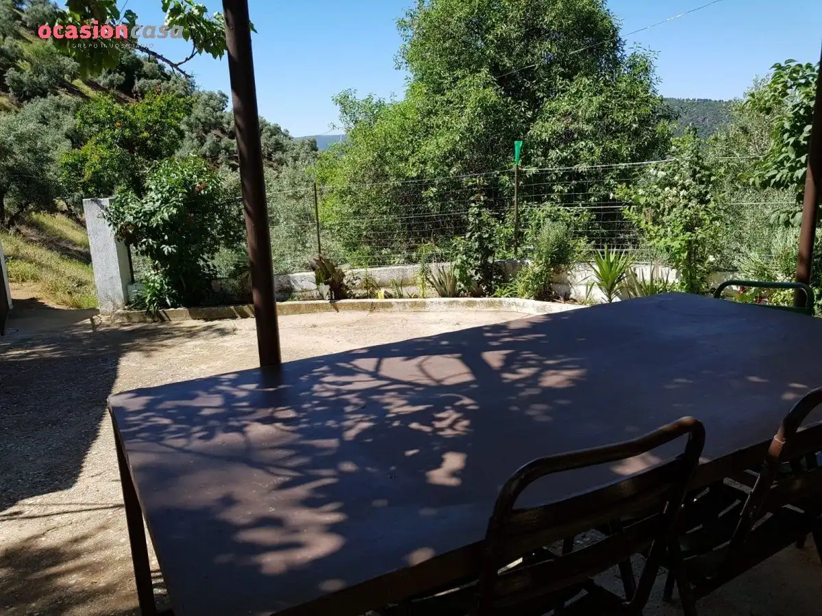 Terraza de Finca rústica en venta en Villanueva de Córdoba con Jardín privado, Trastero y Amueblado