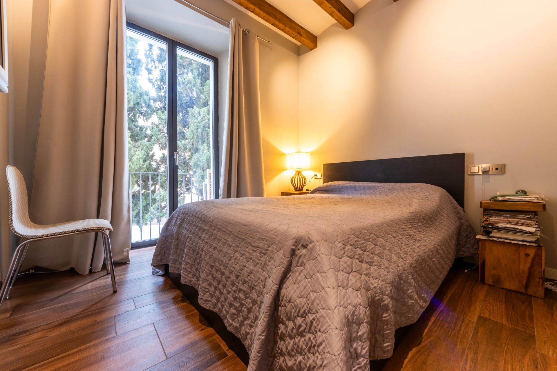 Bedroom of Flat for sale in  Tarragona Capital  with Air Conditioner, Heating and Furnished
