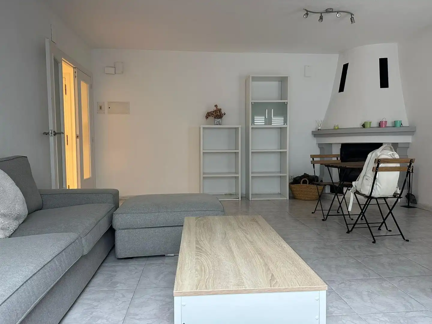 Living room of Attic for sale in Sagunto / Sagunt  with Air Conditioner, Terrace and Storage room