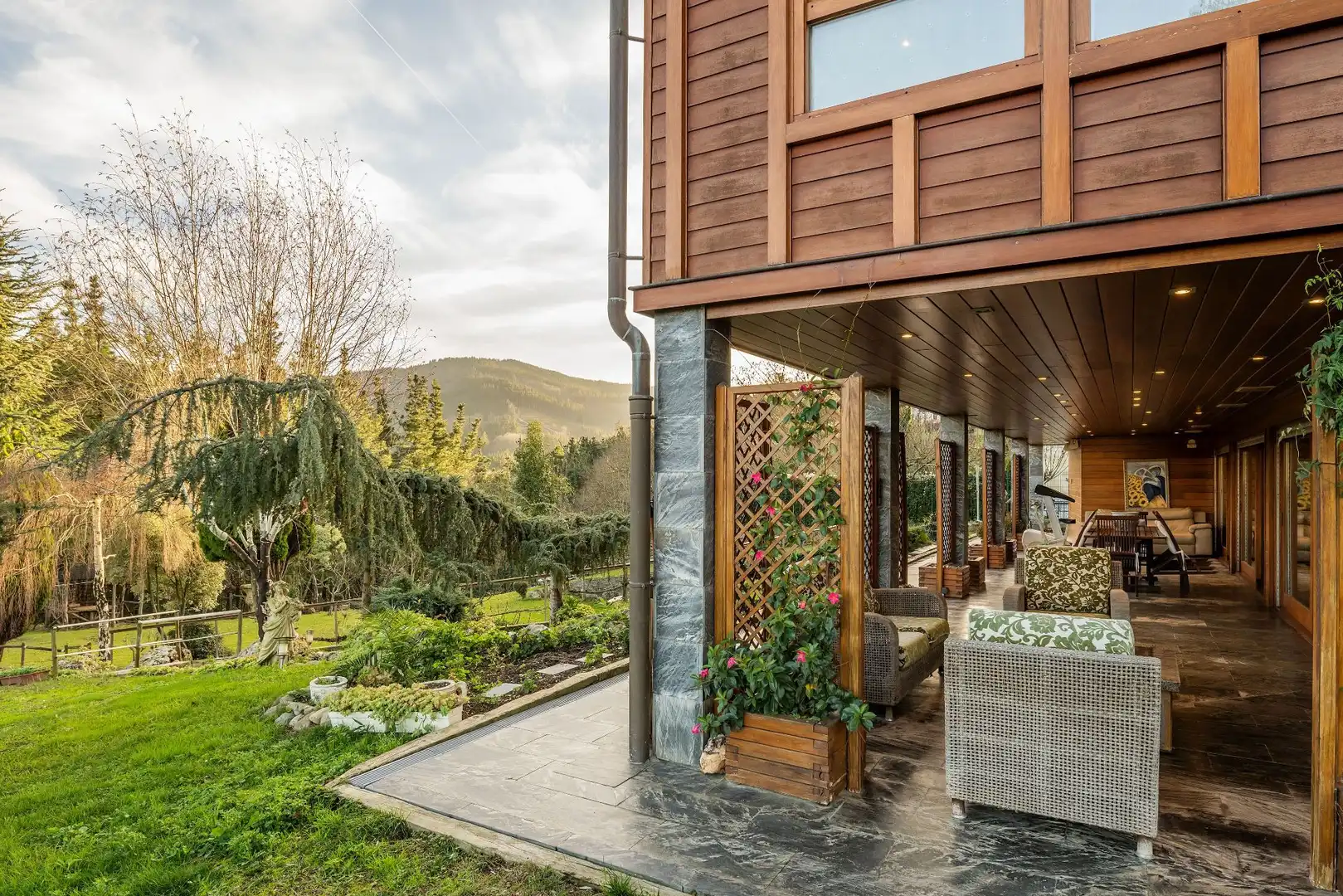 Terraza de Casa o chalet en venta en Olaberria con Calefacción, Jardín privado y Terraza