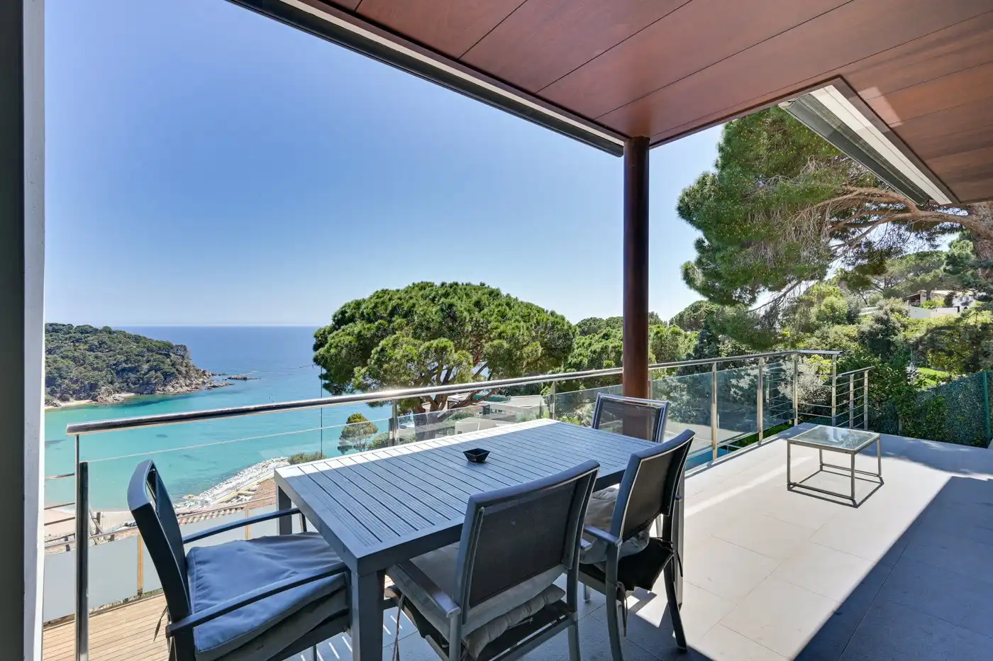 Terrassa de Casa o xalet en venda en Lloret de Mar amb Aire condicionat, Calefacció i Jardí privat