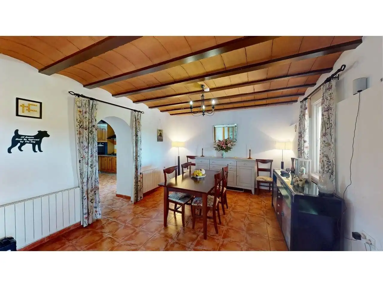 Comedor de Casa o chalet en venta en Caravaca de la Cruz con Aire acondicionado, Calefacción y Jardín privado