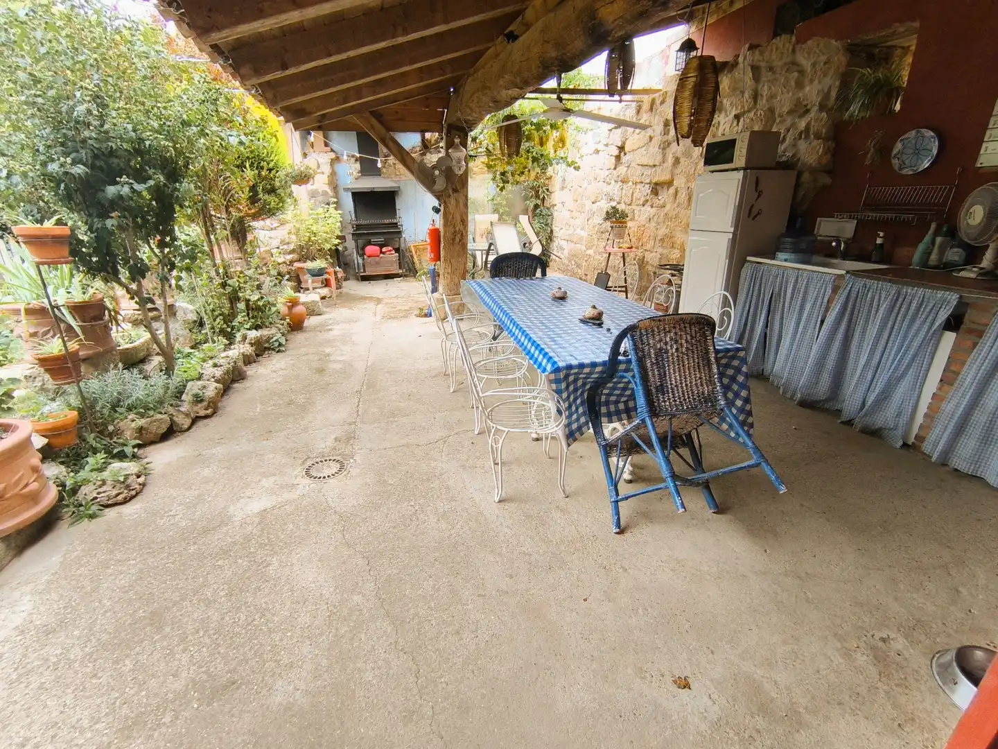 Terraza de Finca rústica en venta en Amusco, Palencia