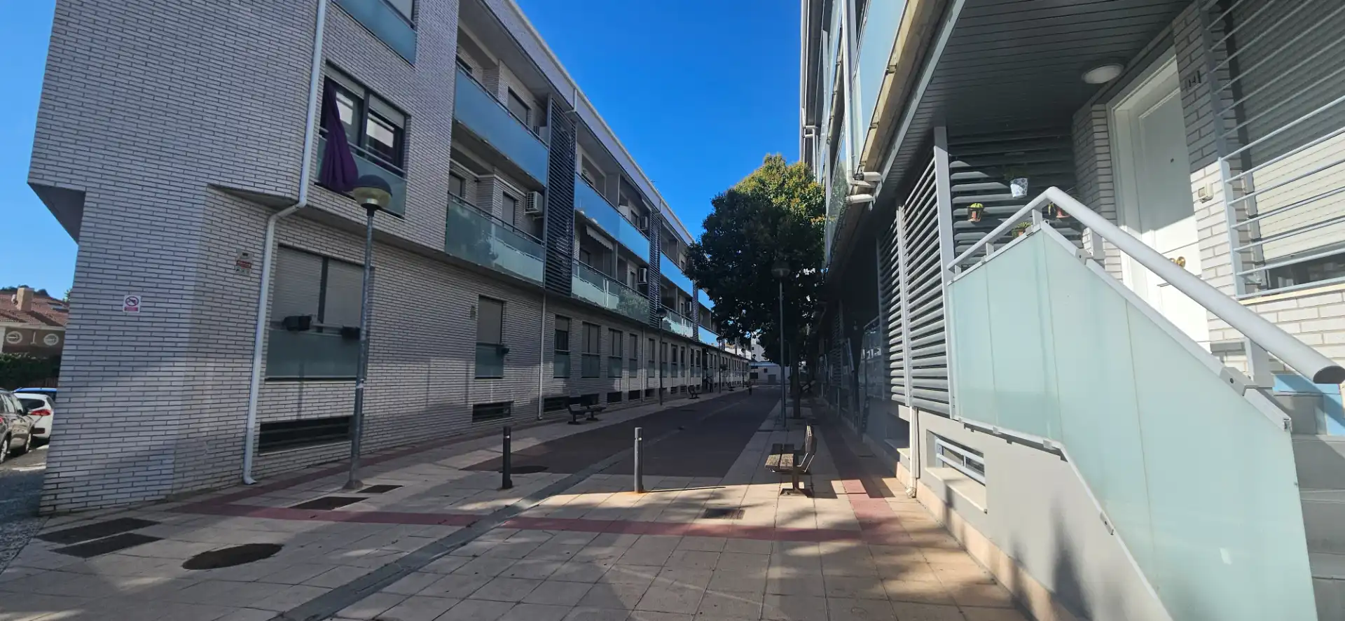 Exterior view of Flat for sale in Cuarte de Huerva  with Heating, Parquet flooring and Terrace