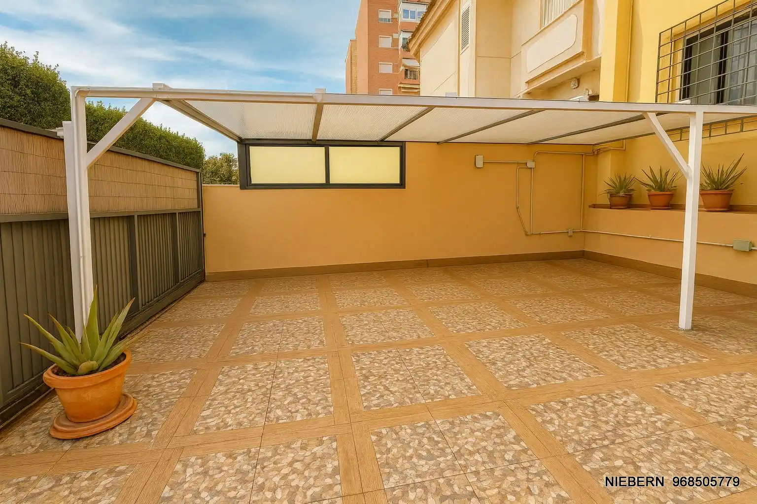 Terraza de Casa o chalet en venta en Cartagena con Aire acondicionado, Calefacción y Jardín privado