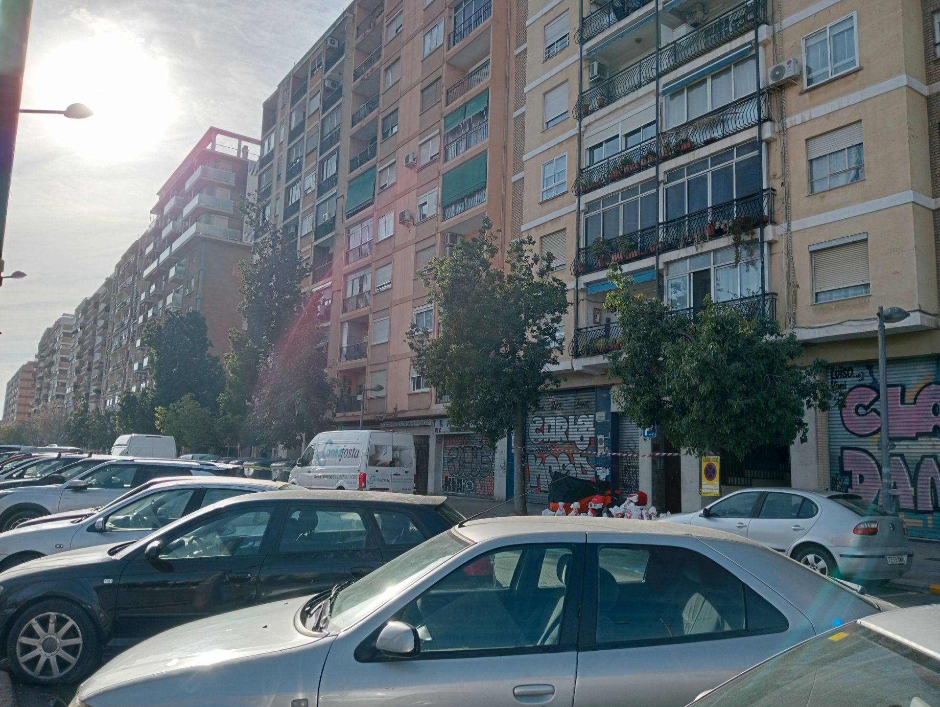 Vista exterior de Pis en venda en  Valencia Capital amb Balcó