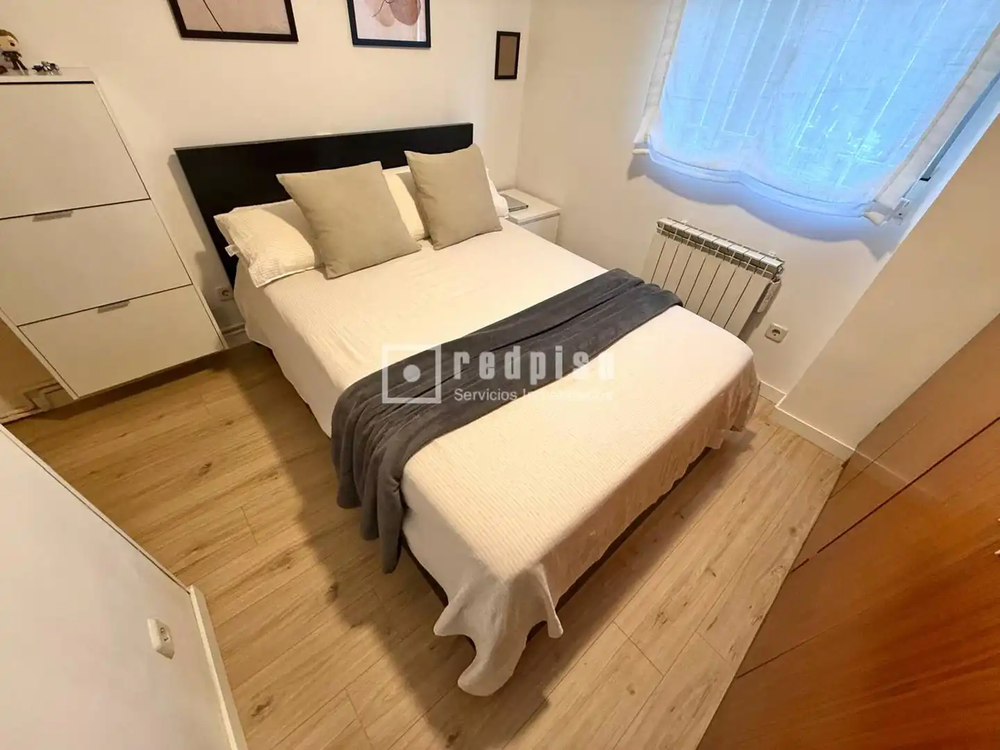Schlafzimmer von Wohnung zum Verkauf in Madrid mit Klimaanlage, Heizung und Privatgarten