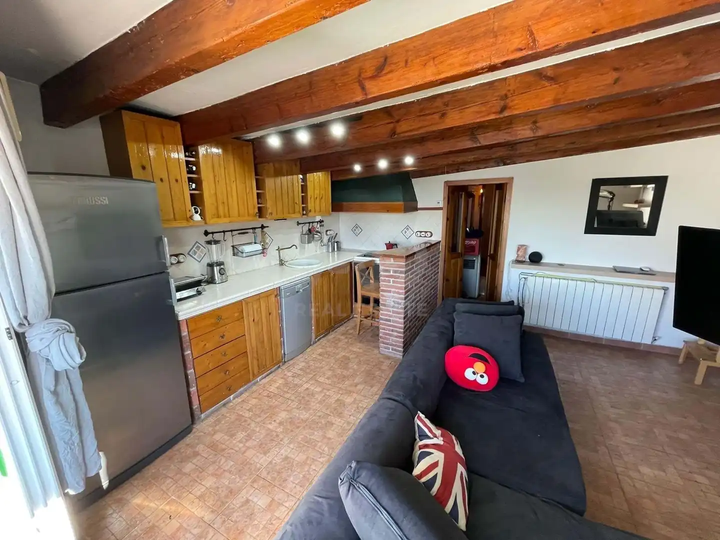 Kitchen of Attic for sale in Barcelona  with Air Conditioner, Heating and Terrace