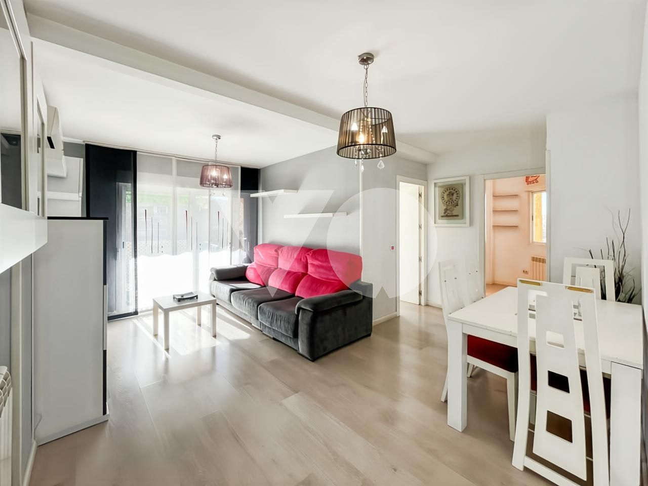 Living room of Flat for sale in  Madrid Capital  with Air Conditioner, Heating and Terrace