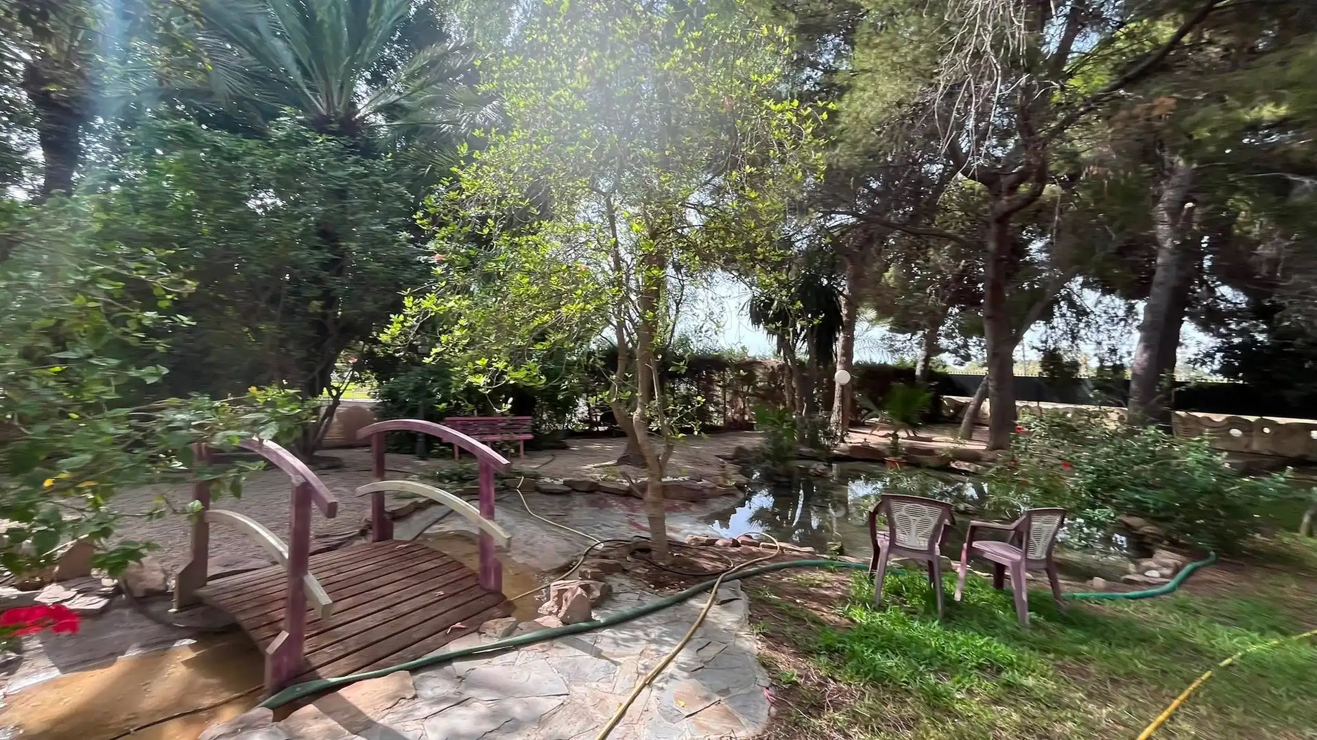 Jardín de Casa o chalet en venta en Elche / Elx con Aire acondicionado, Calefacción y Jardín privado