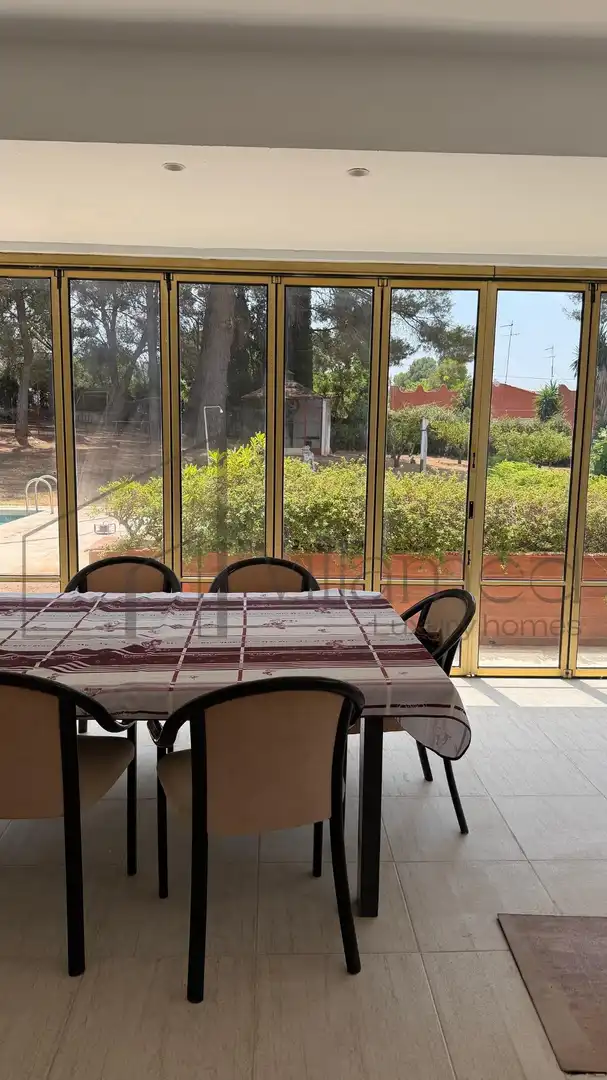Terraza de Casa o chalet de alquiler en Bétera con Aire acondicionado, Calefacción y Jardín privado