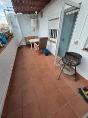 Balcony of Attic for sale in L'Hospitalet de Llobregat  with Air Conditioner and Terrace