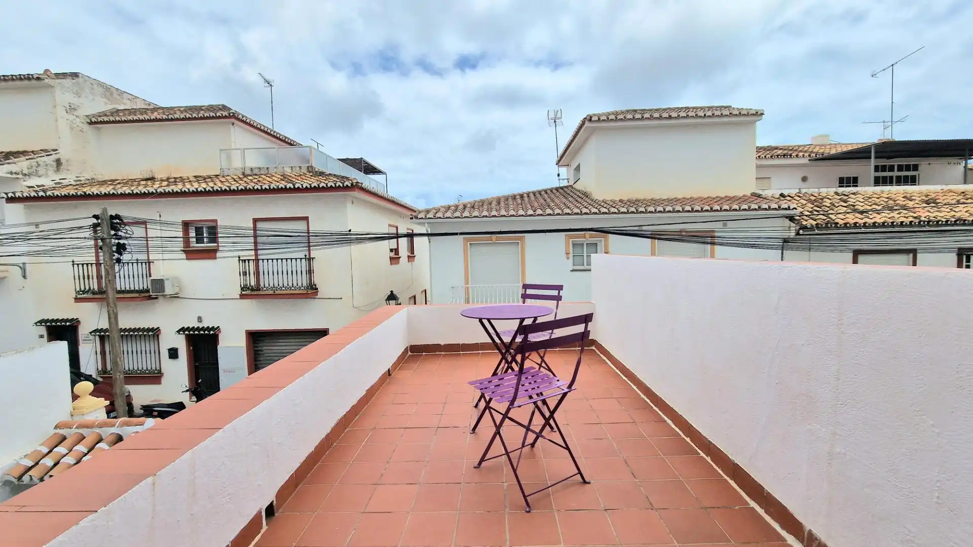 Terrace of Detached homes for sale in Benalmádena  with Heating, Terrace and Swimming Pool