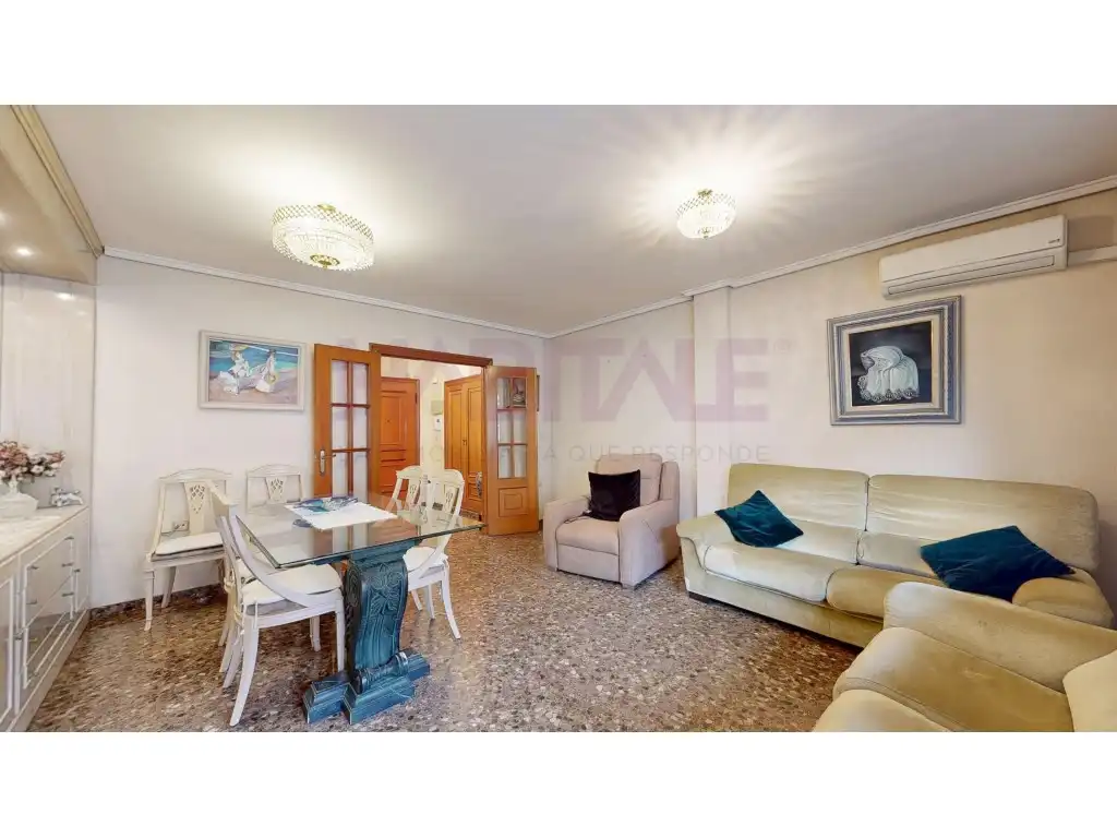 Sala de estar de Piso en venta en Quatre Carreres