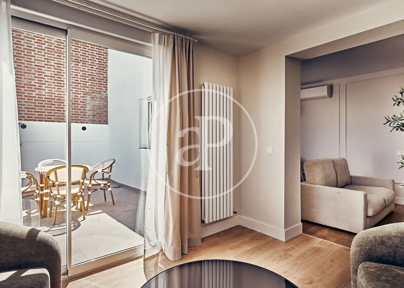 Schlafzimmer von Wohnung zum Verkauf in Madrid mit Klimaanlage, Heizung und Terrasse