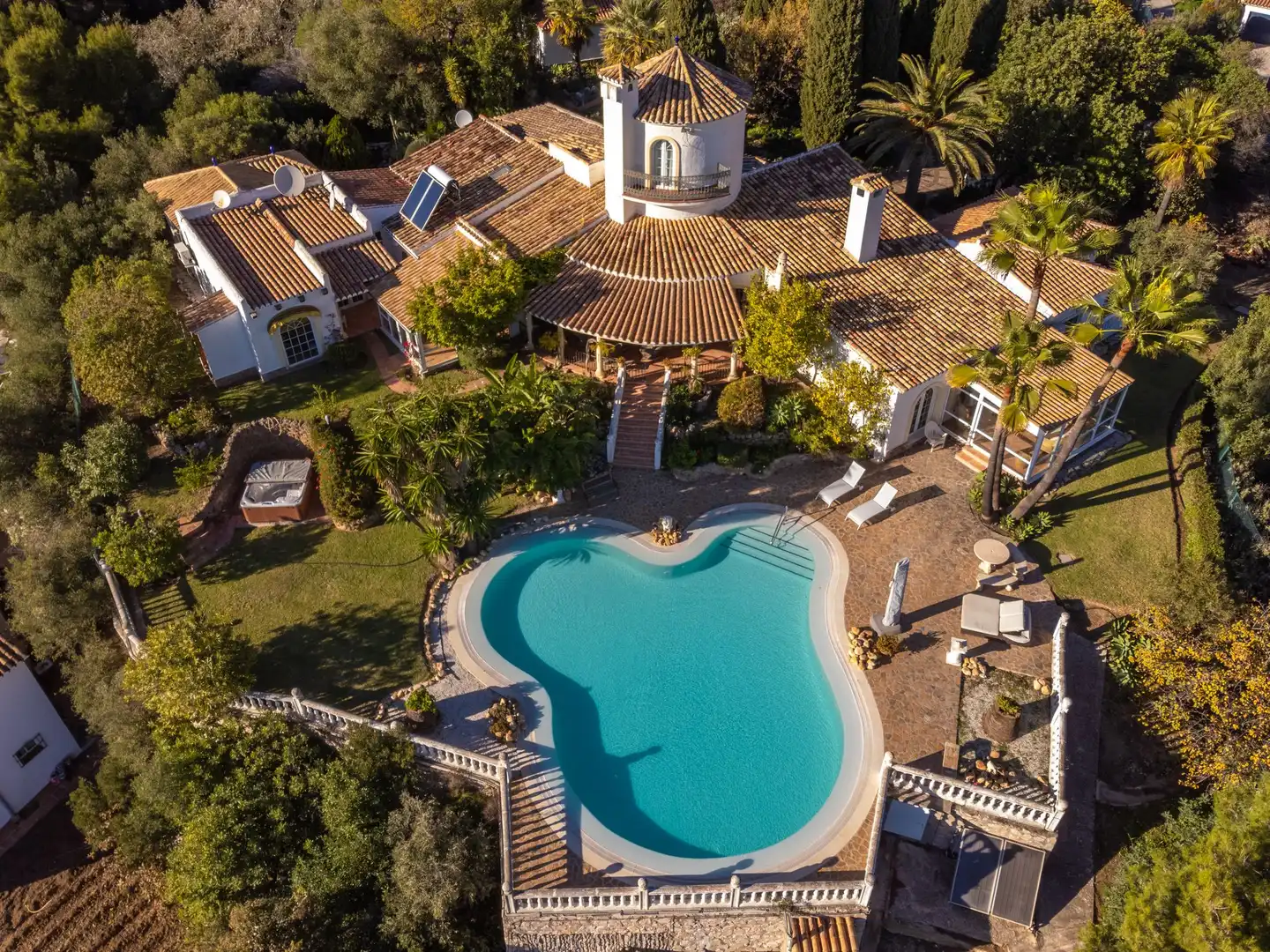 Piscina de Casa o xalet en venda en Mijas amb Terrassa
