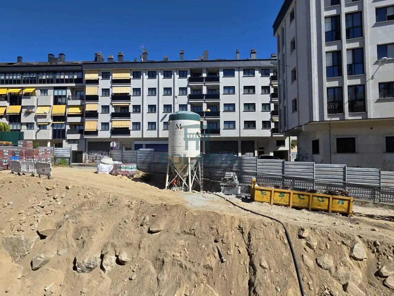 Vista exterior de Pis en venda en Ourense Capital  amb Calefacció i Balcó