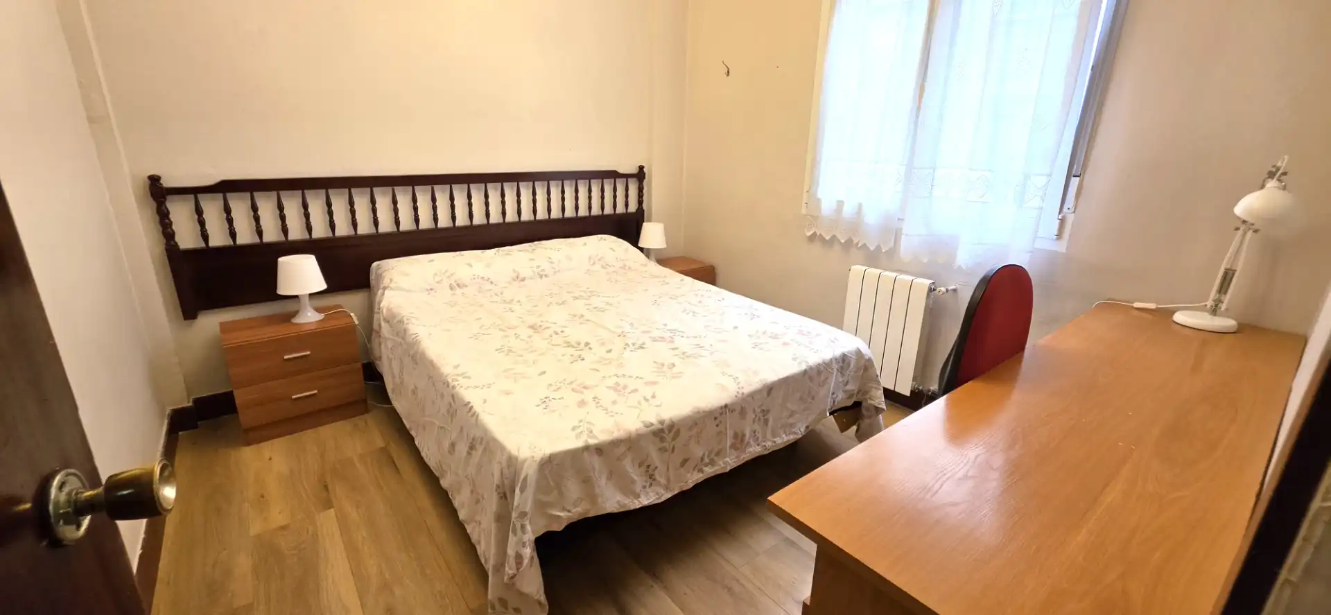 Bedroom of Flat for rent in Bilbao   with Heating, Parquet flooring and Furnished
