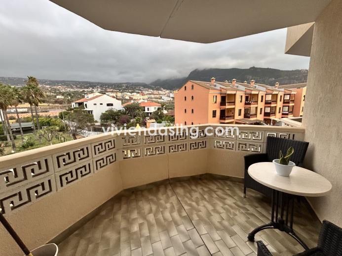 Außenansicht von Wohnung miete in Los Realejos mit Terrasse, Möbliert und Fernseher