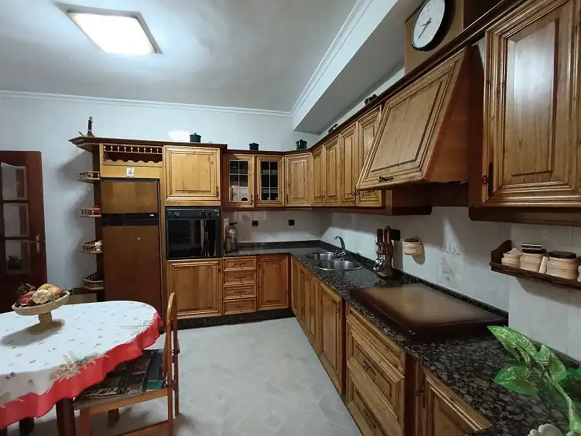 Kitchen of Flat for sale in Ontur  with Terrace, Storage room and Furnished