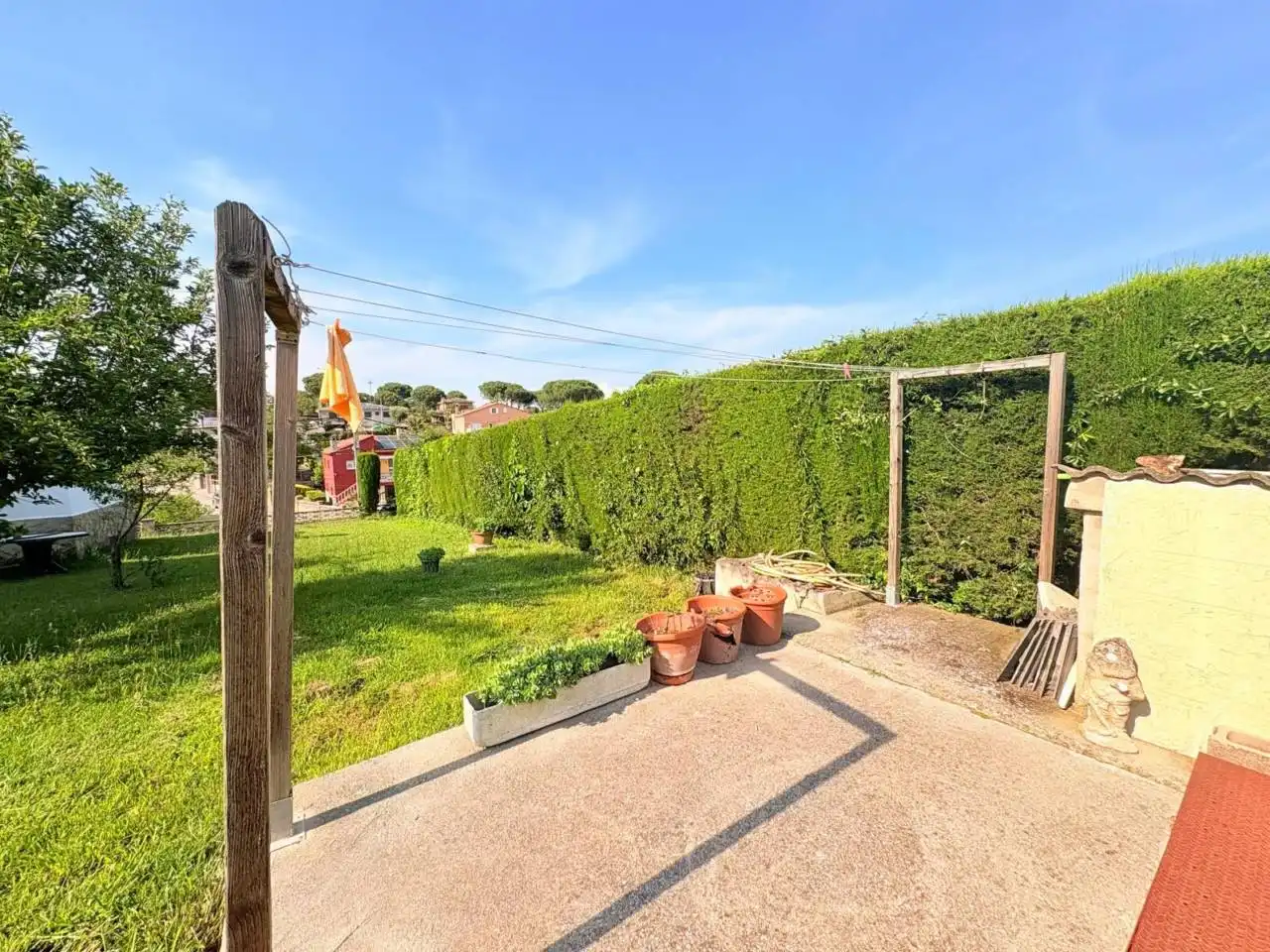 Garden of Houses for sale in Caldes de Malavella  with Air Conditioner, Heating and Private garden
