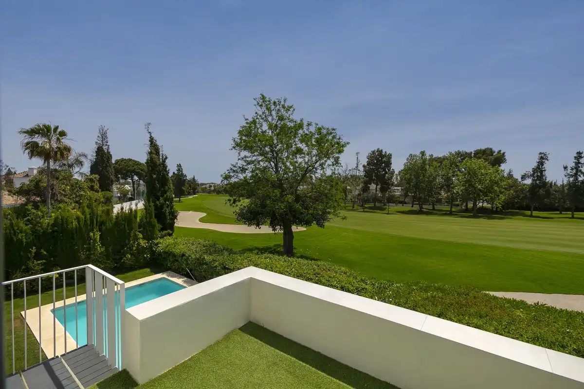 Jardín de Casa o chalet en venta en Marbella con Jardín privado, Terraza y Piscina