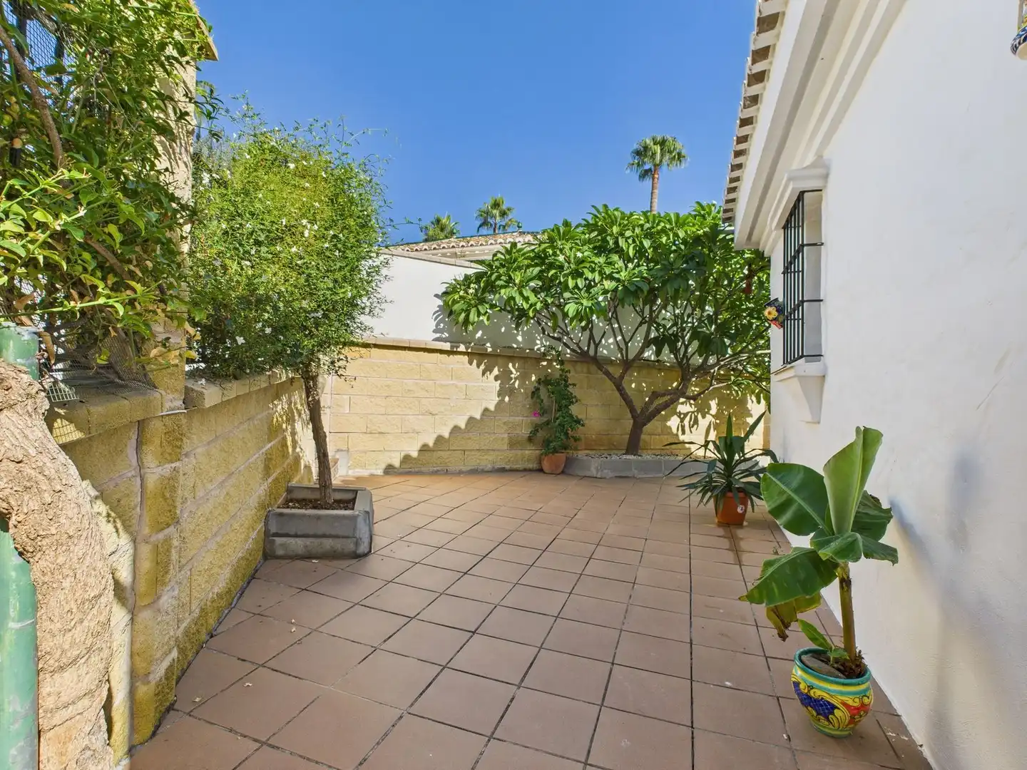 Jardín de Casa o chalet en venta en Estepona con Aire acondicionado, Terraza y TV