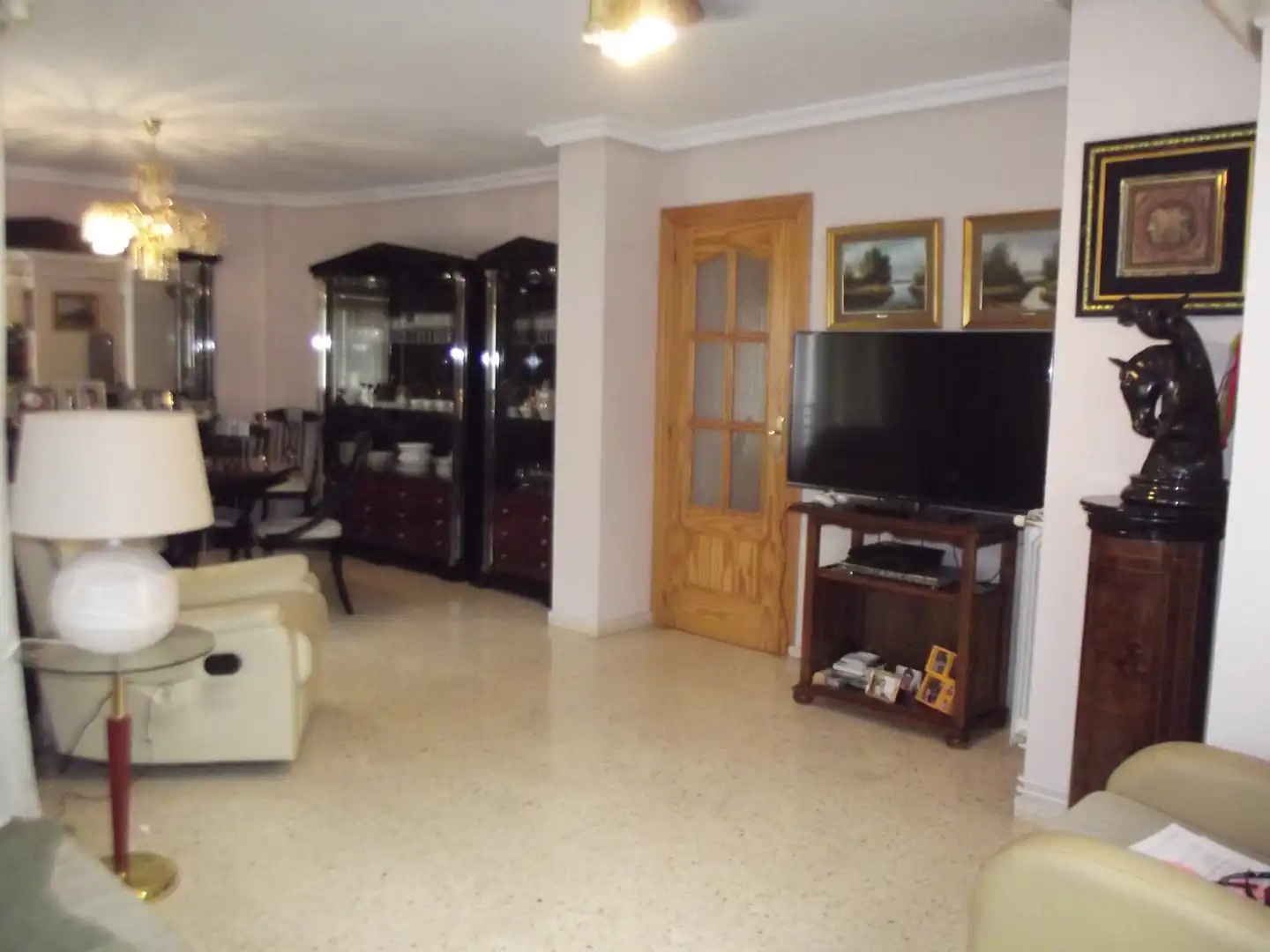Wohnzimmer von Wohnung zum Verkauf in Almansa mit Heizung und Möbliert