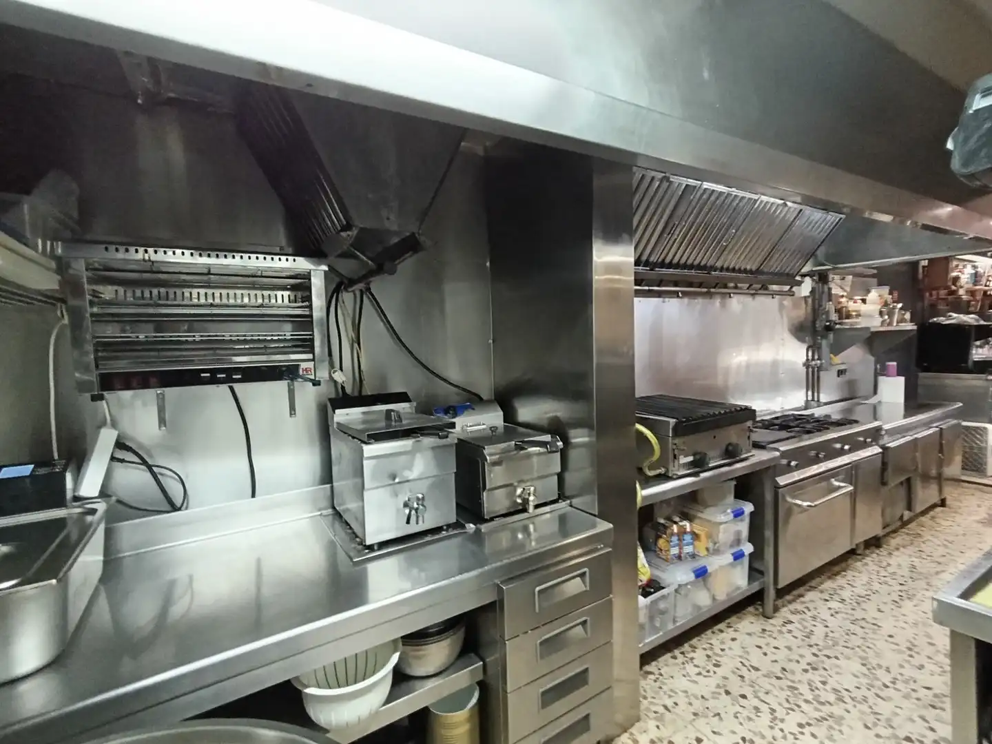 Cocina de Local en traspaso en Barcelona con Aire acondicionado, Terraza y Amueblado