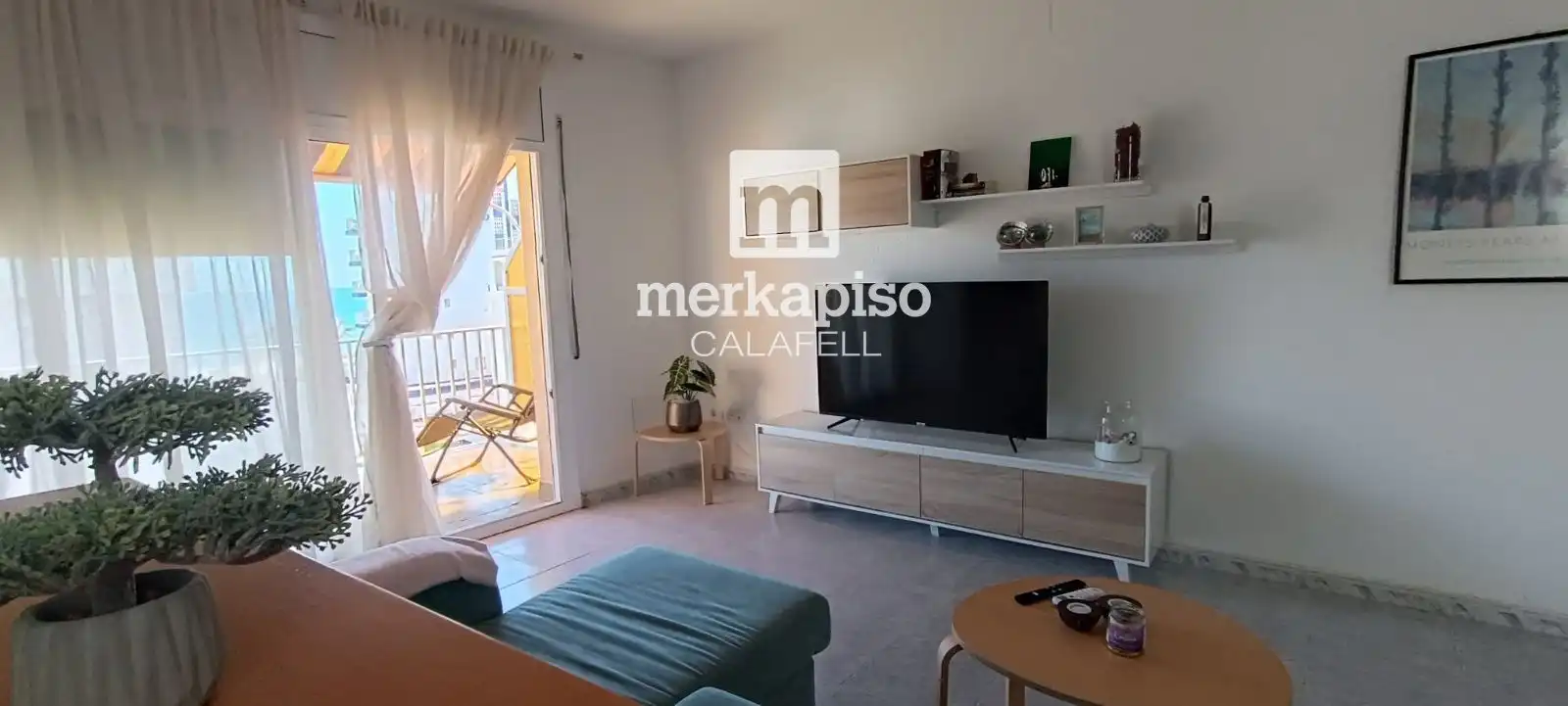 Living room of Attic for sale in Calafell  with Air Conditioner, Heating and Terrace