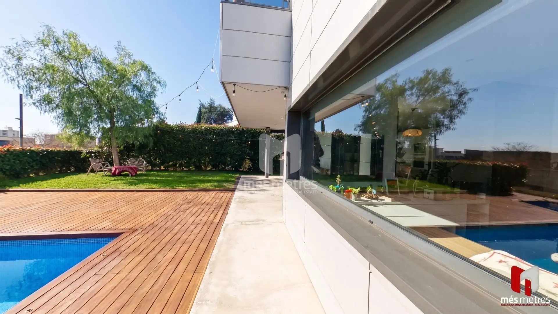 Terrassa de Casa o xalet en venda en Teià amb Aire condicionat, Calefacció i Jardí privat