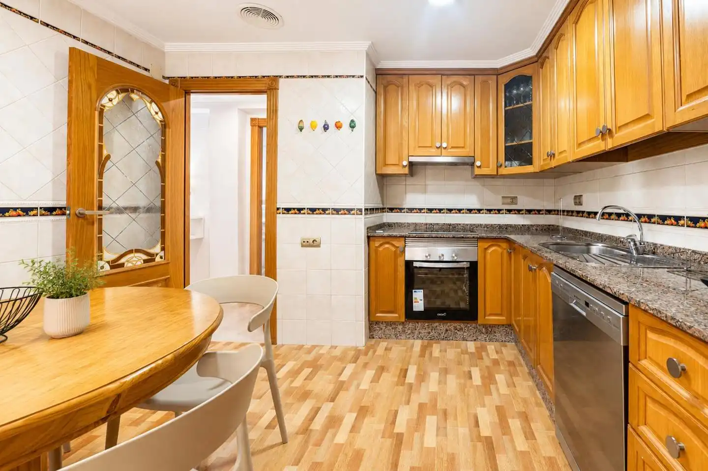 Cocina de Apartamento en venta en Santa Pola con Aire acondicionado, Terraza y Amueblado