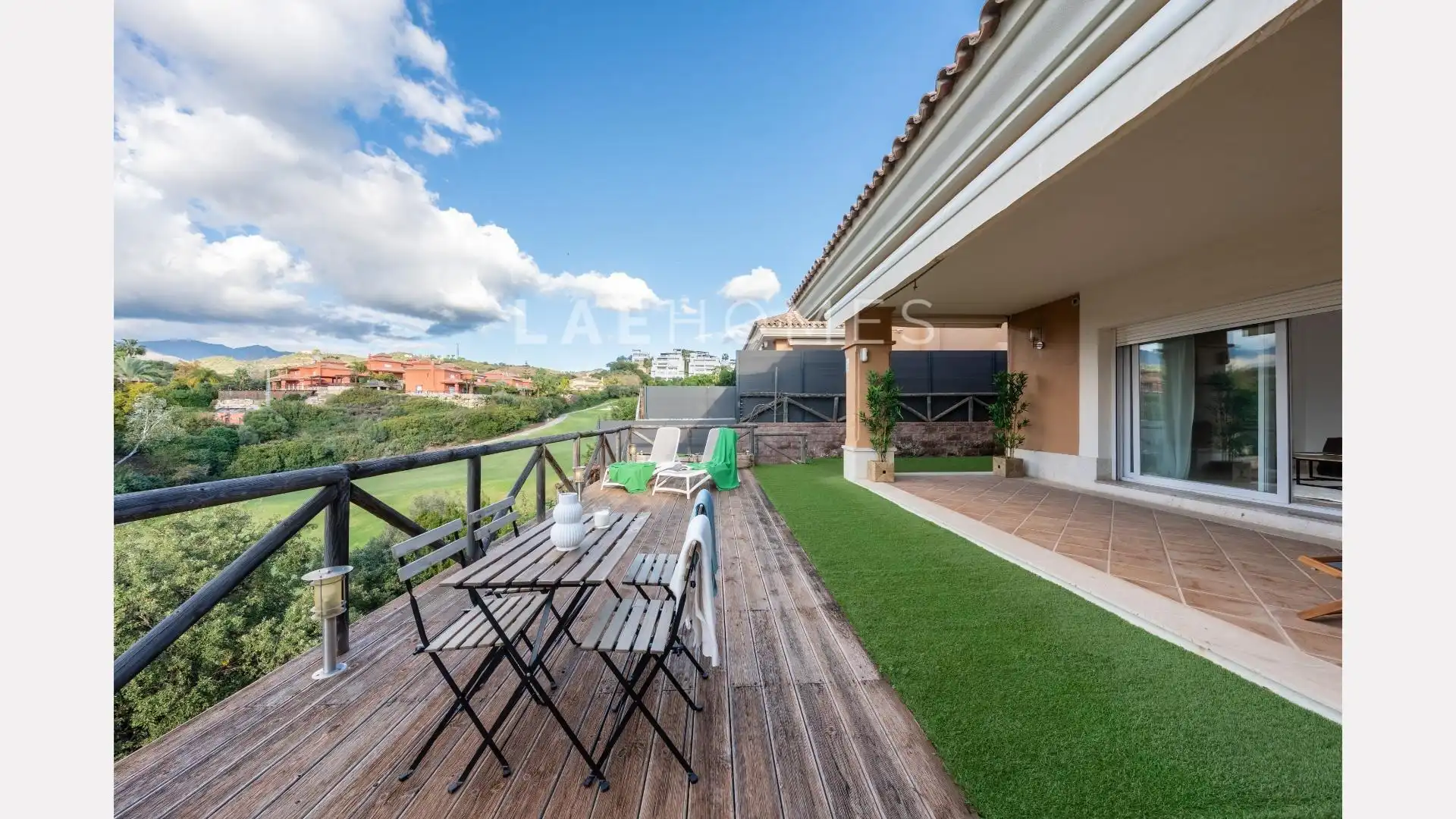 Terrassa de Casa adosada en venda en Marbella amb Aire condicionat, Calefacció i Terrassa