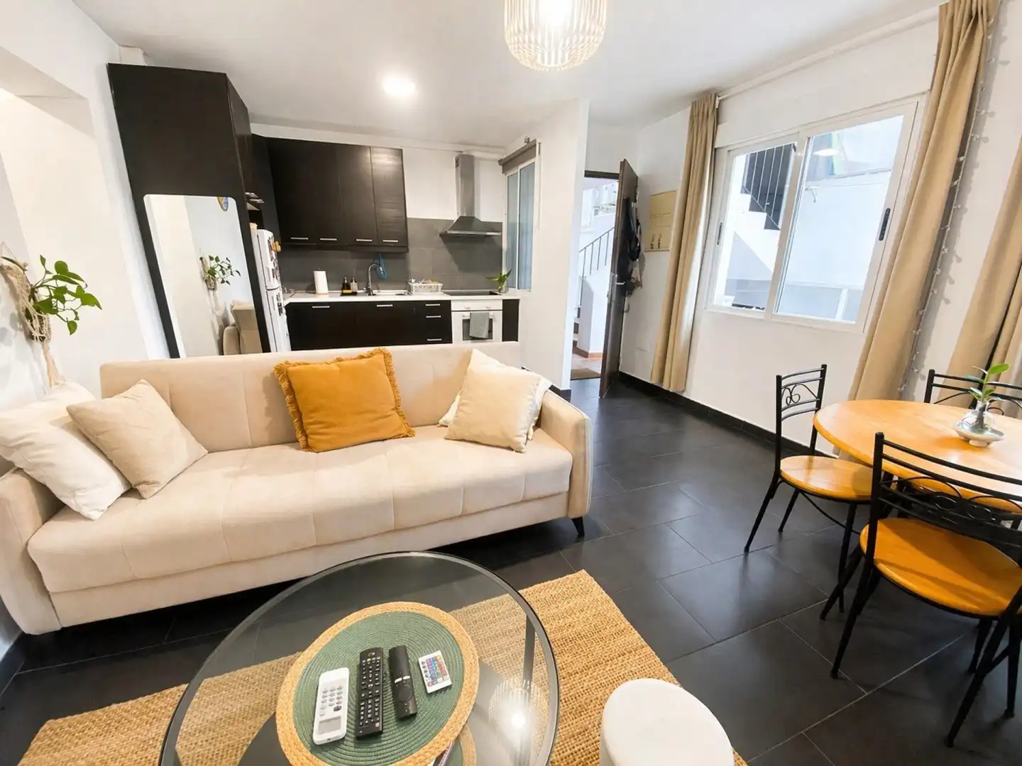 Sala d'estar de Apartament en venda en Málaga Capital amb Aire condicionat i Calefacció