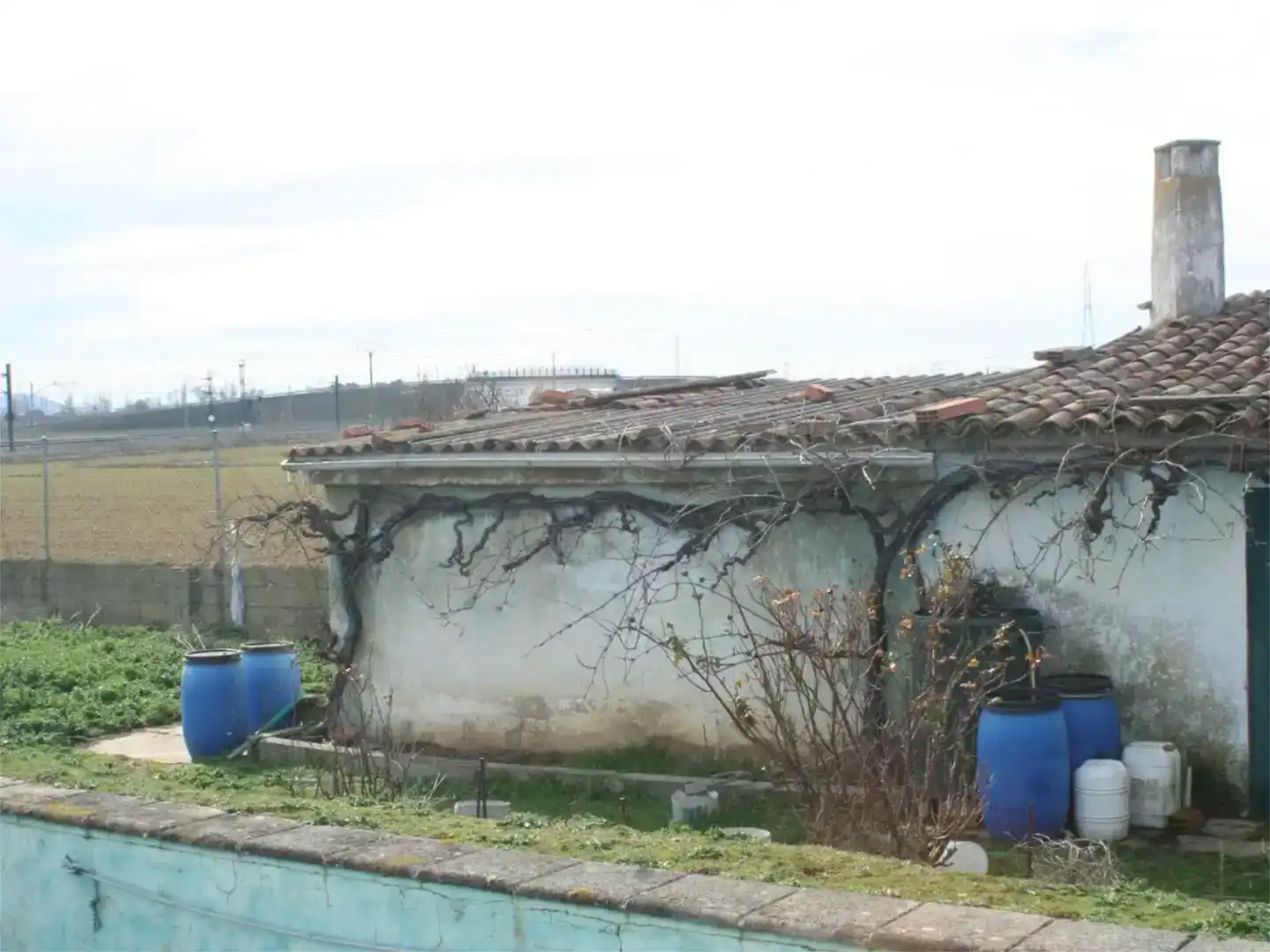Vista exterior de Terreno en venta en Santovenia de Pisuerga