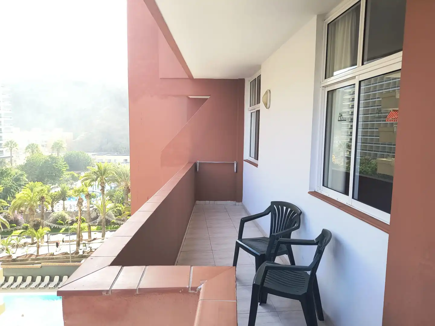 Terrasse von Wohnung zum Verkauf in Puerto de la Cruz mit Möbliert, Ofen und Fernseher