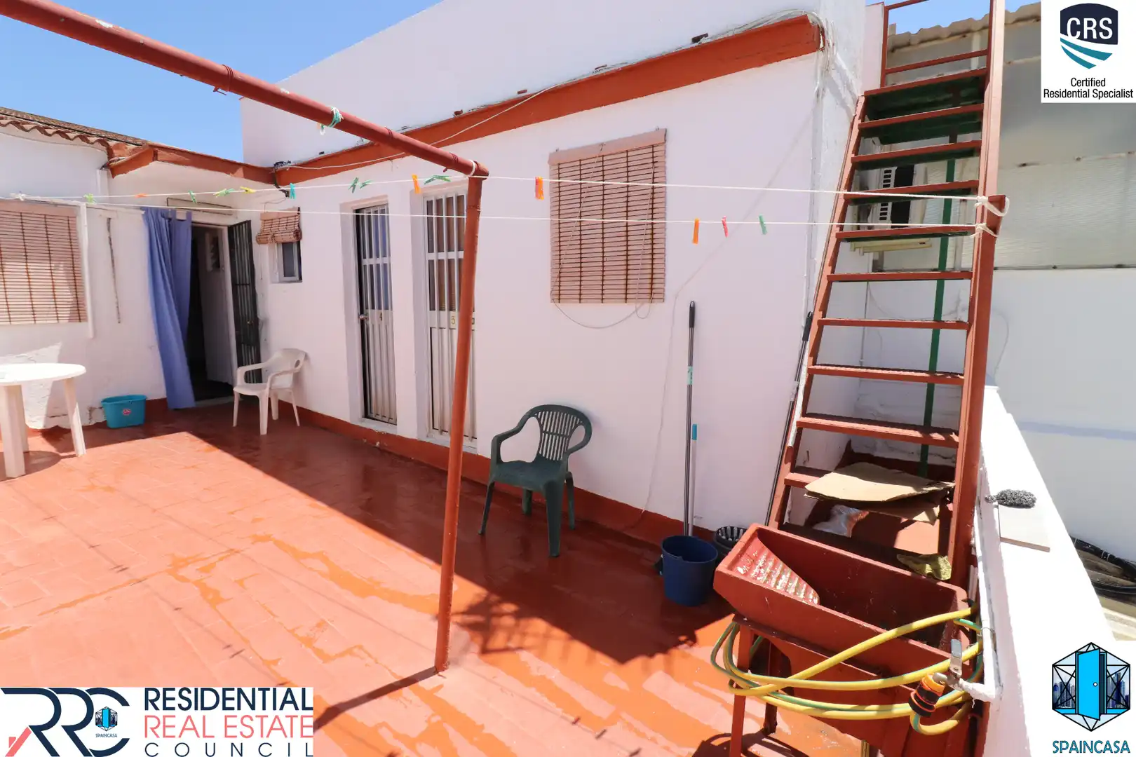 Terrassa de Casa o xalet en venda en Aljaraque amb Aire condicionat