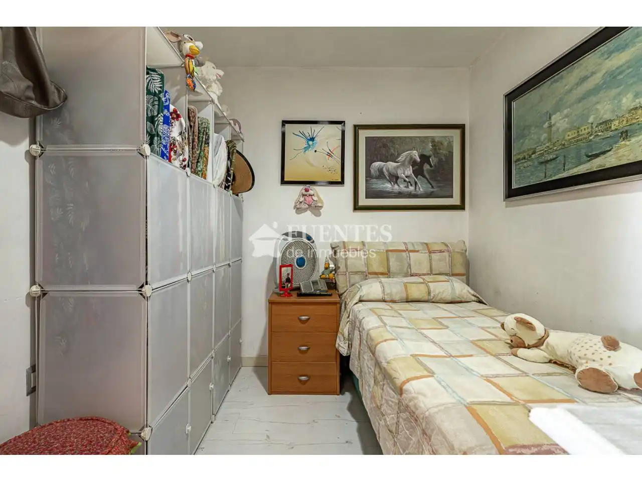Bedroom of Flat for sale in Alicante / Alacant  with Furnished, Balcony and Alarm