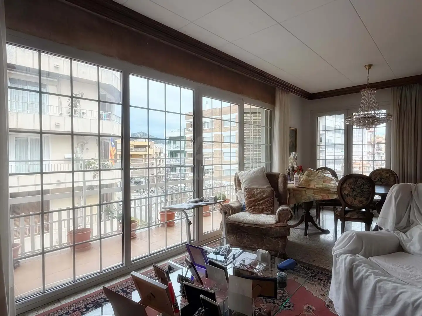 Sala de estar de Piso en venta en Calella con Aire acondicionado y Calefacción