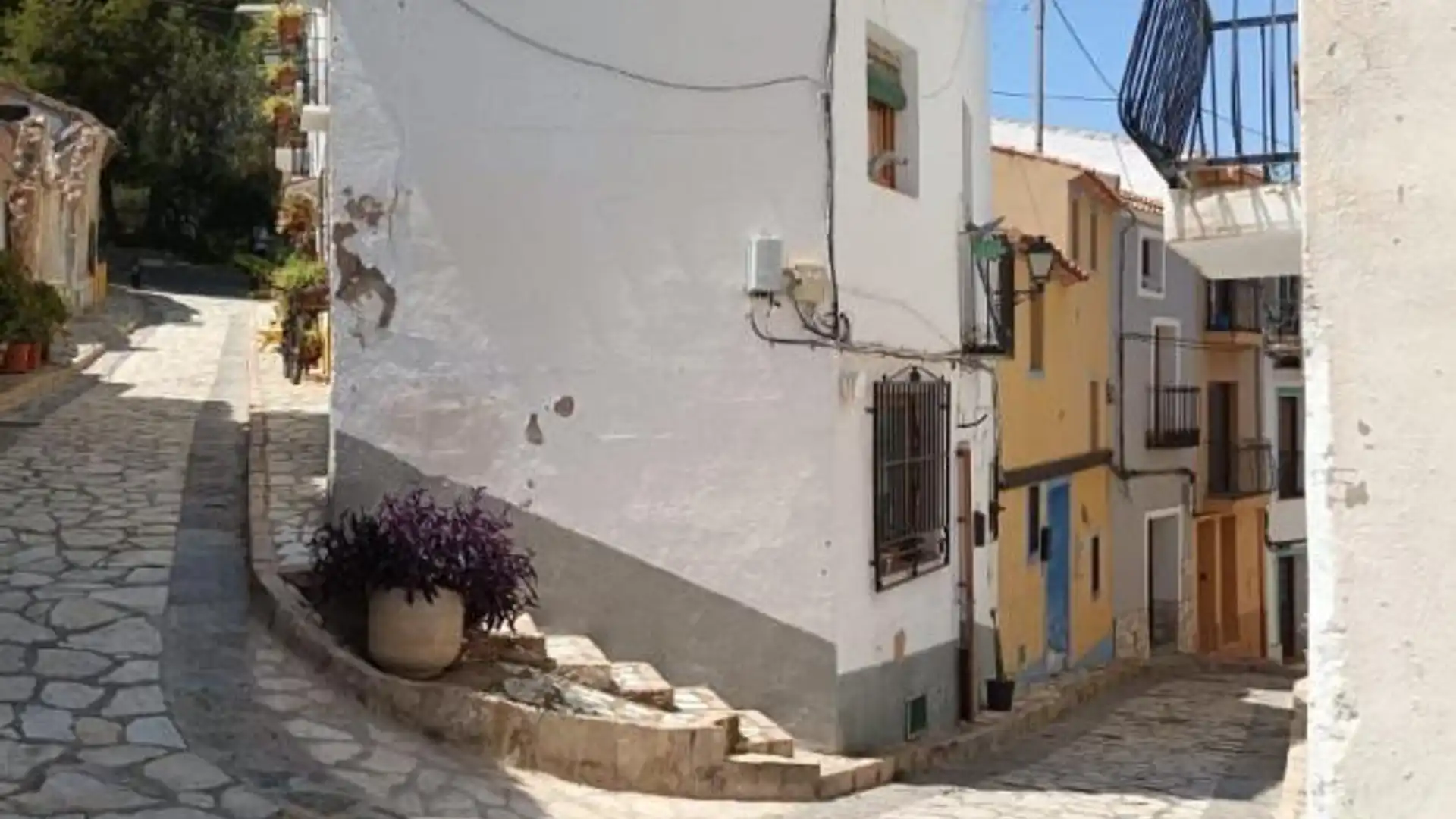 Vista exterior de Casa adosada en venta en Finestrat