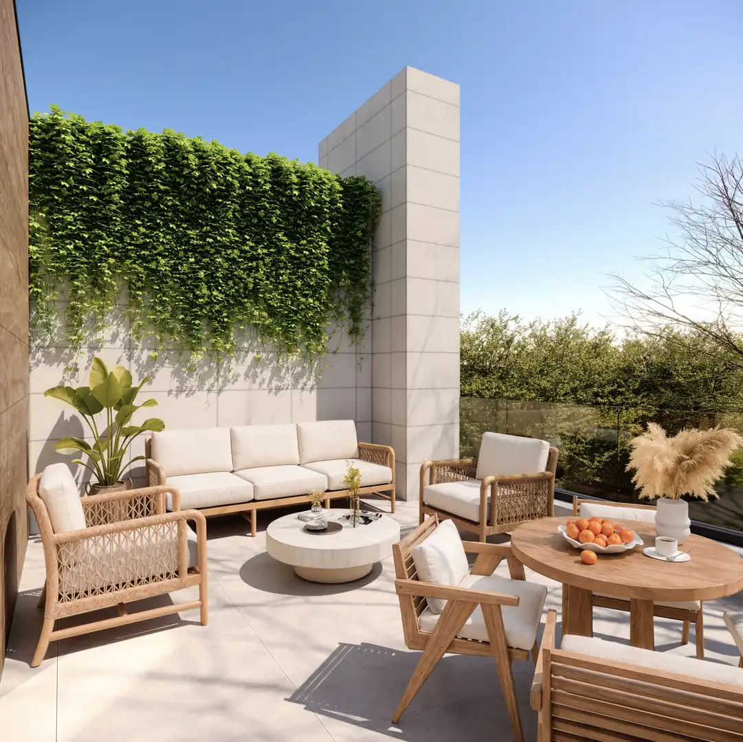 Terrasse von Haus oder Chalet zum Verkauf in Madrid mit Privatgarten, Terrasse und Schwimmbad