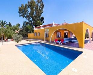 Swimming pool of Country house for sale in Villajoyosa / La Vila Joiosa  with Air Conditioner, Terrace and Swimming Pool