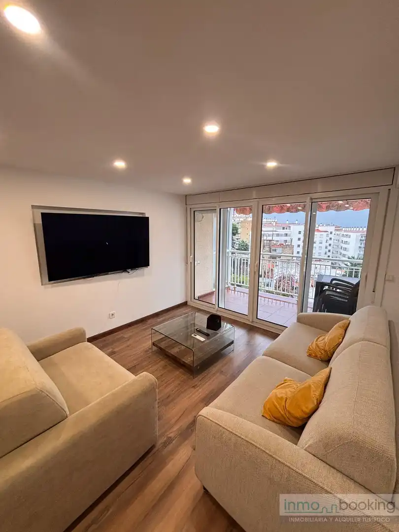 Sala de estar de Apartamento de alquiler en Mar i Camp - Platja dels Capellans 